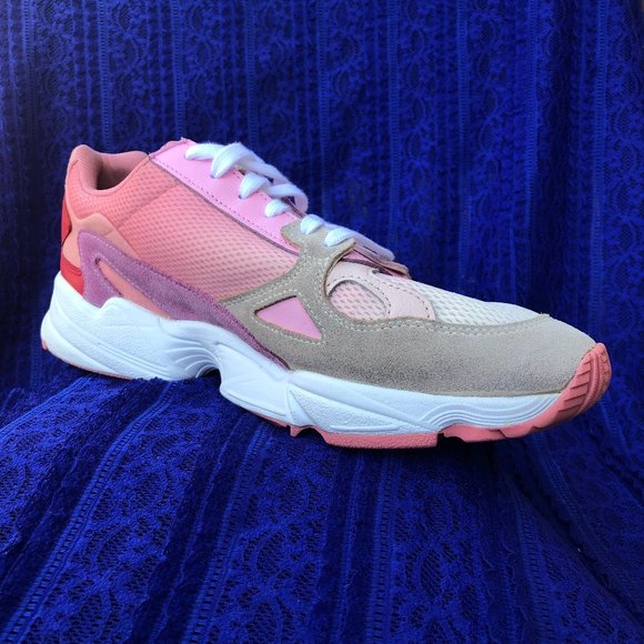 SOLD!! Adidas Originals Falcon Sneakers True Pink Size 11 Style EF1964 - Picture 2 of 12